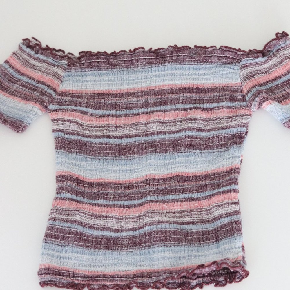 Hollister Off-The-Shoulder Crop Top